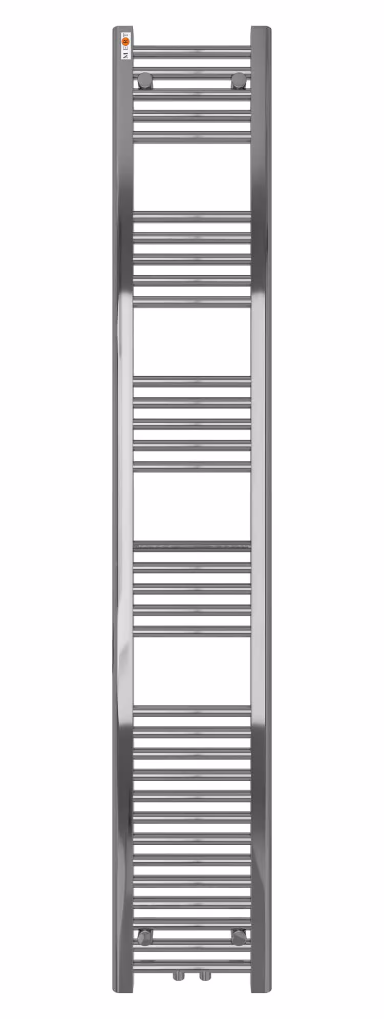 Badheizkörper Chrom gerade, Mittelanschluss von der Marke MERT aus der Kategorie Bad-Heizkörper
