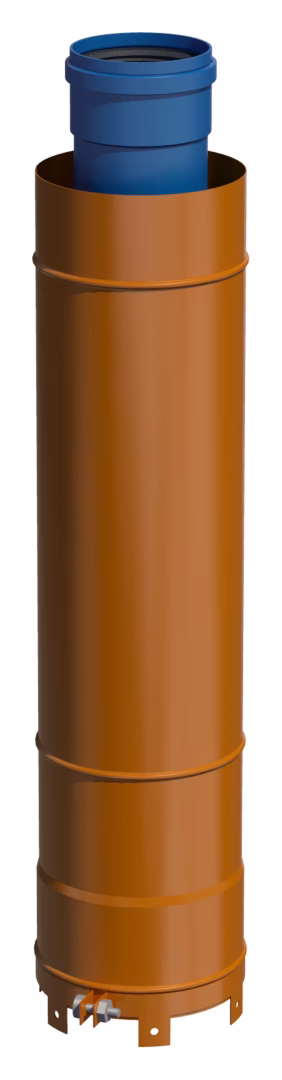CB Verlängerung Dachdurchführung D 60/100 und D 80/1251000mm rot von Skoberne CB Verlängerung Dachdurchführung D 60/100 und D 80/1251000mm rot aus der Kategorie Kunststoffabgassystem mit der Artikelnr. 761160