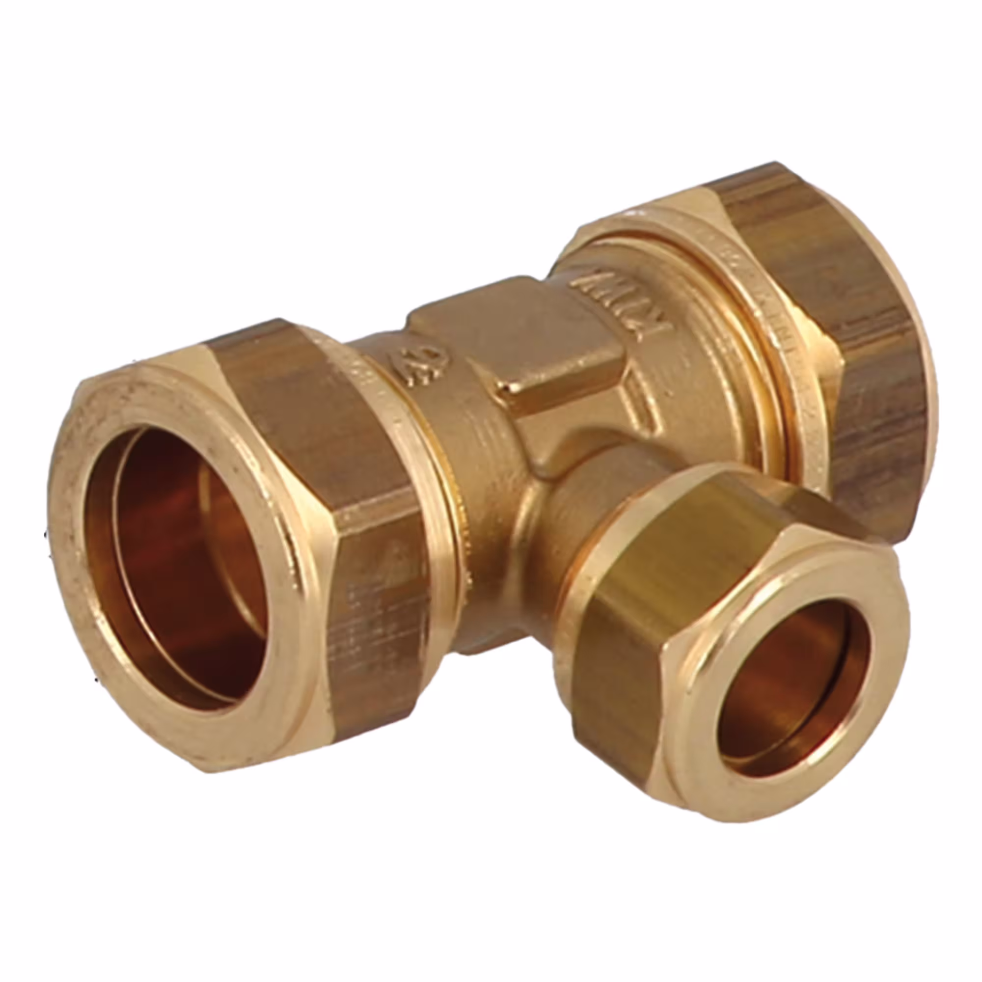 kupfer-Kupfer-Klemmring-T-Stück reduziert 28 x 22 x 28 mm von der Marke General Fittings T-Stücke reduziert Typ Anschluss: 28x22x28 mm aus der Kategorie Messing Klemmringverschraubung mit der Artikelnr. 1N0013H282228A