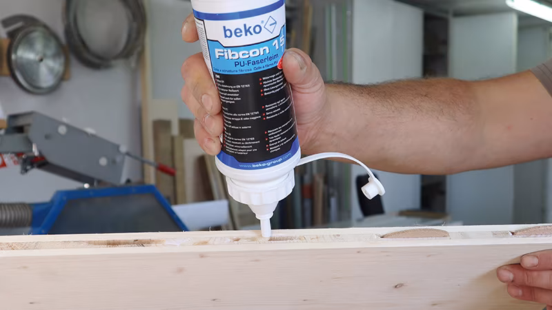 Fibcon 5 PU-Faserleim 500 g Sperrholz, Holz, Person
