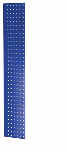 Lochplatten-Seitenblende, 90 x 1300 x 300 mm (H x T), RAL 5010 enzianblau aus der Kategorie Zubehör mit der Artikelnummer 35672-B