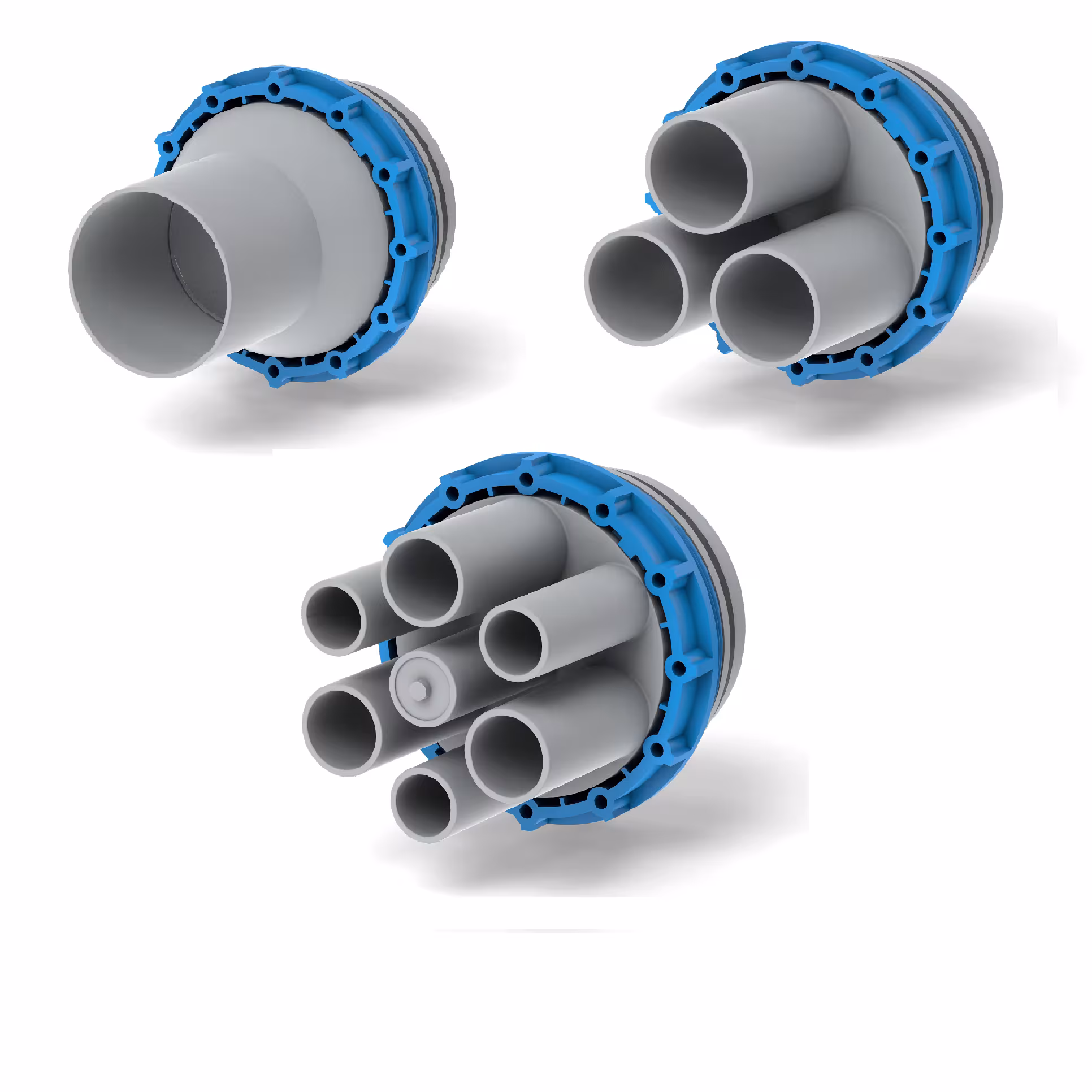 Systemdeckel für KD150 Dichtpackung UGA System-Technik aus der Kategorie Kabelschutz