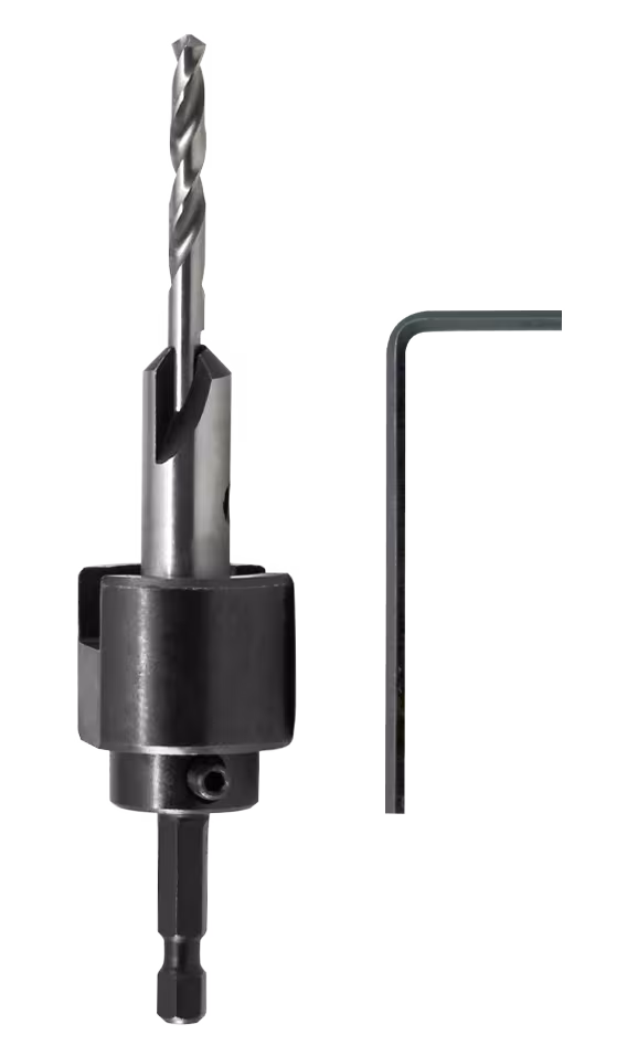 Bohrsenker mit Tiefenanschlag, einstellbar - Ø 5 mm von Beko Bohrsenker mit Tiefenanschlag, einstellbar - Ø 5 mm aus der Kategorie Bohrer mit der Artikelnr. 411 003