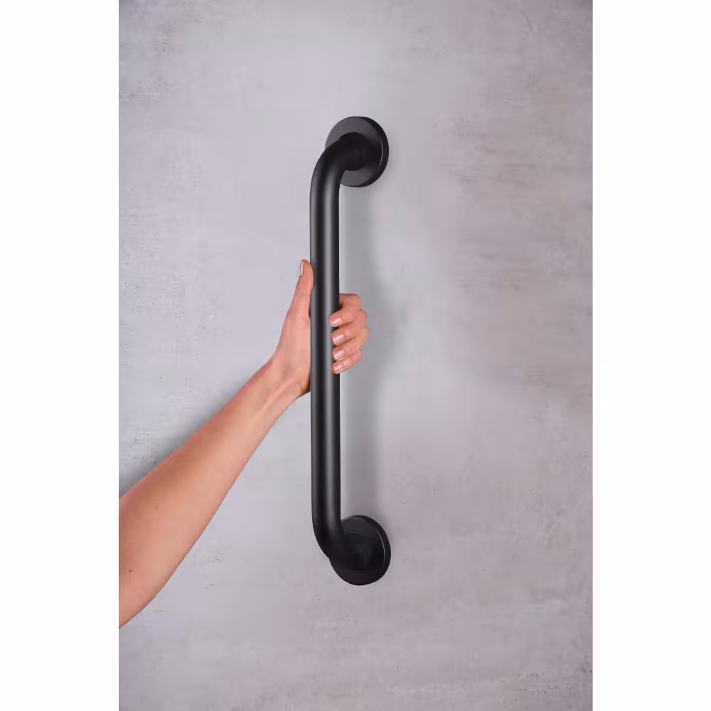 Haltegriff Sam M, schwarz seidenmatt, Aluminium mit der GTIN 4006956137018 Haltegriff Sam M, schwarz seidenmatt, Aluminium von Ridder mit der Artikelnr. A00145110