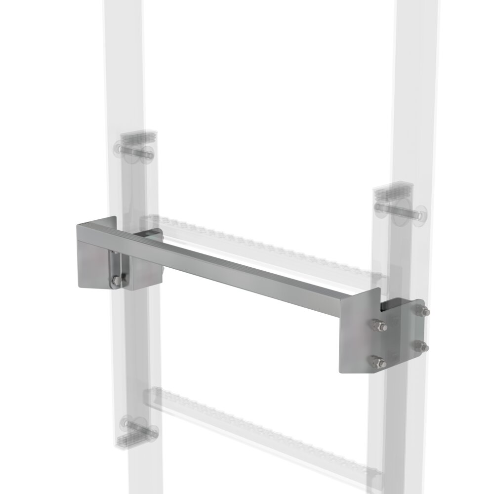 Munk Ausstiegstritt Stahl verzinkt aus der Kategorie Steigtechnik Zubehör & Ersatzteile mit der Artikelnr. 063966, Ablage