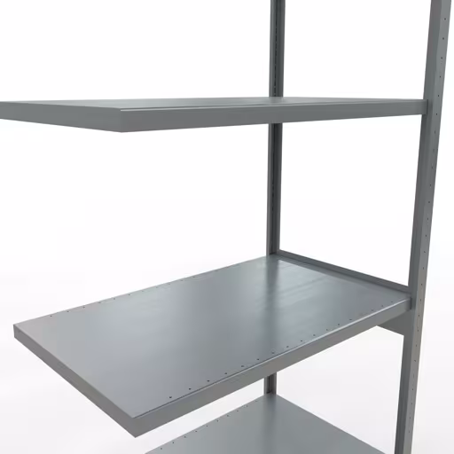 Abbildung Nr 15 des Artikels Anbauregal, Fachbodenregal Stecksystem MULTIplus250, 3000 x 1000 x 600 mm (HxBxT), 7 Fachböden, Längenriegel, verzinkt aus der Produktgruppe Stecksystem von der Marke Schulte Lagertechnik