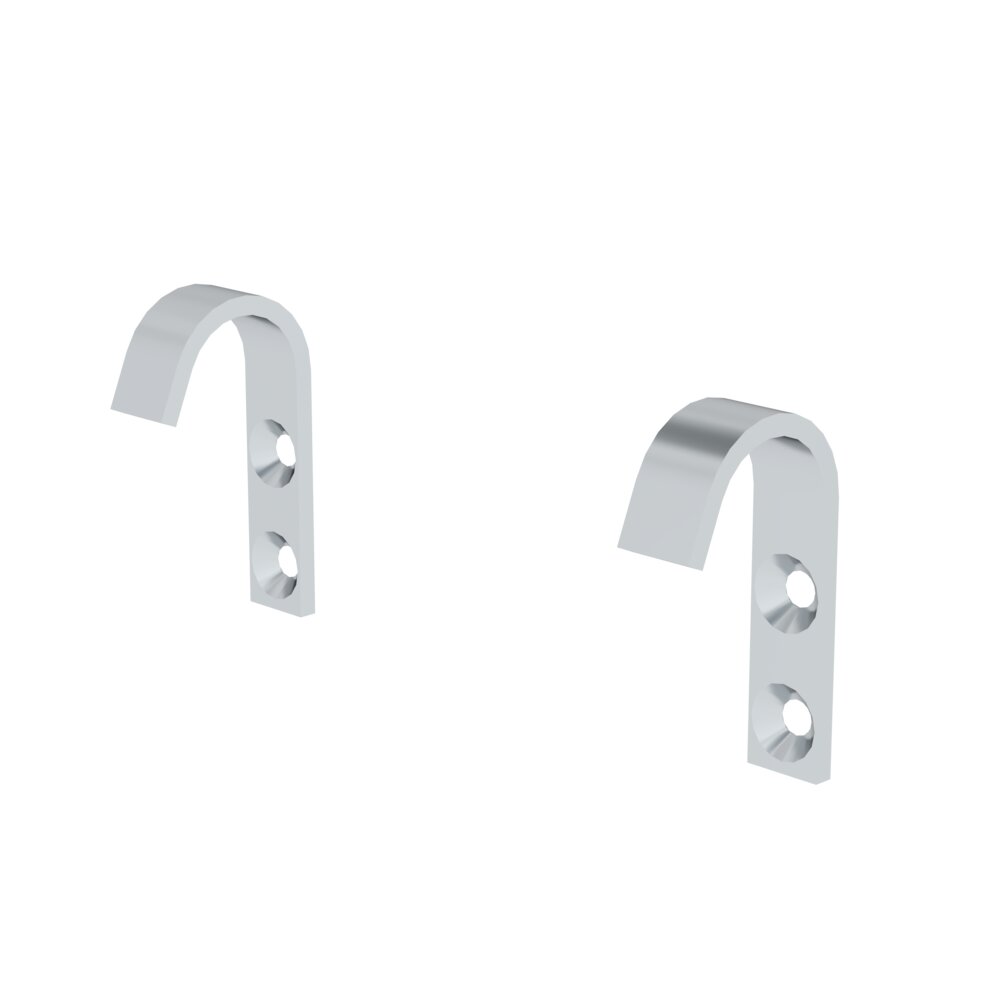 Munk Haken für Stufen- und Sprossenleitern für Führungsschiene bis ø 36 mm