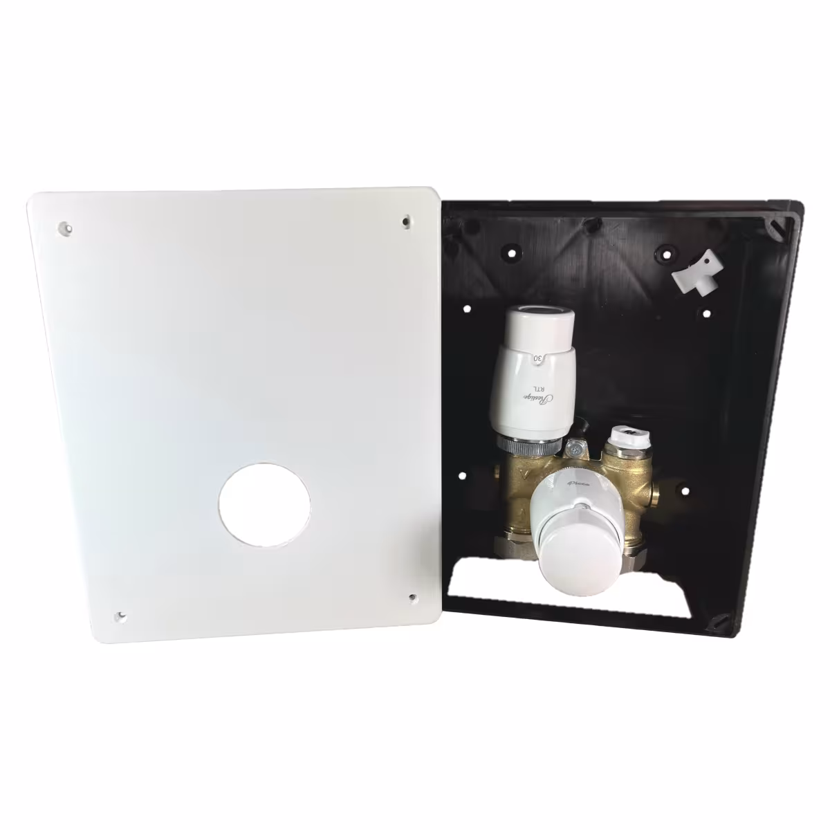 HoWaTech Duo Warmwasser Fußbodenheizung | Set mit Doppelrohr Heizmatte und TH-RTL Regelbox Ausführung Heizfläche: 20 m² mit der GTIN 4250409141569 HoWaTech Duo Warmwasser Fußbodenheizung | Set mit Doppelrohr Heizmatte und TH-RTL Regelbox Heizfläche 20m² von HoWaTech mit der Artikelnr. 11164200