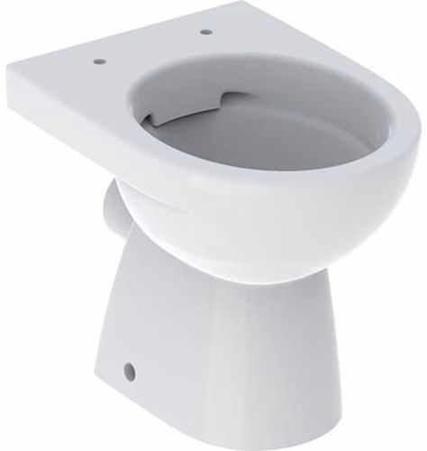 Geberit Renova Stand-WC Tiefspüler, Abgang horizontal teilgeschlossene Form, Rimfree, weiß aus der Kategorie Stand-WC mit der Teilenummer 6000578878