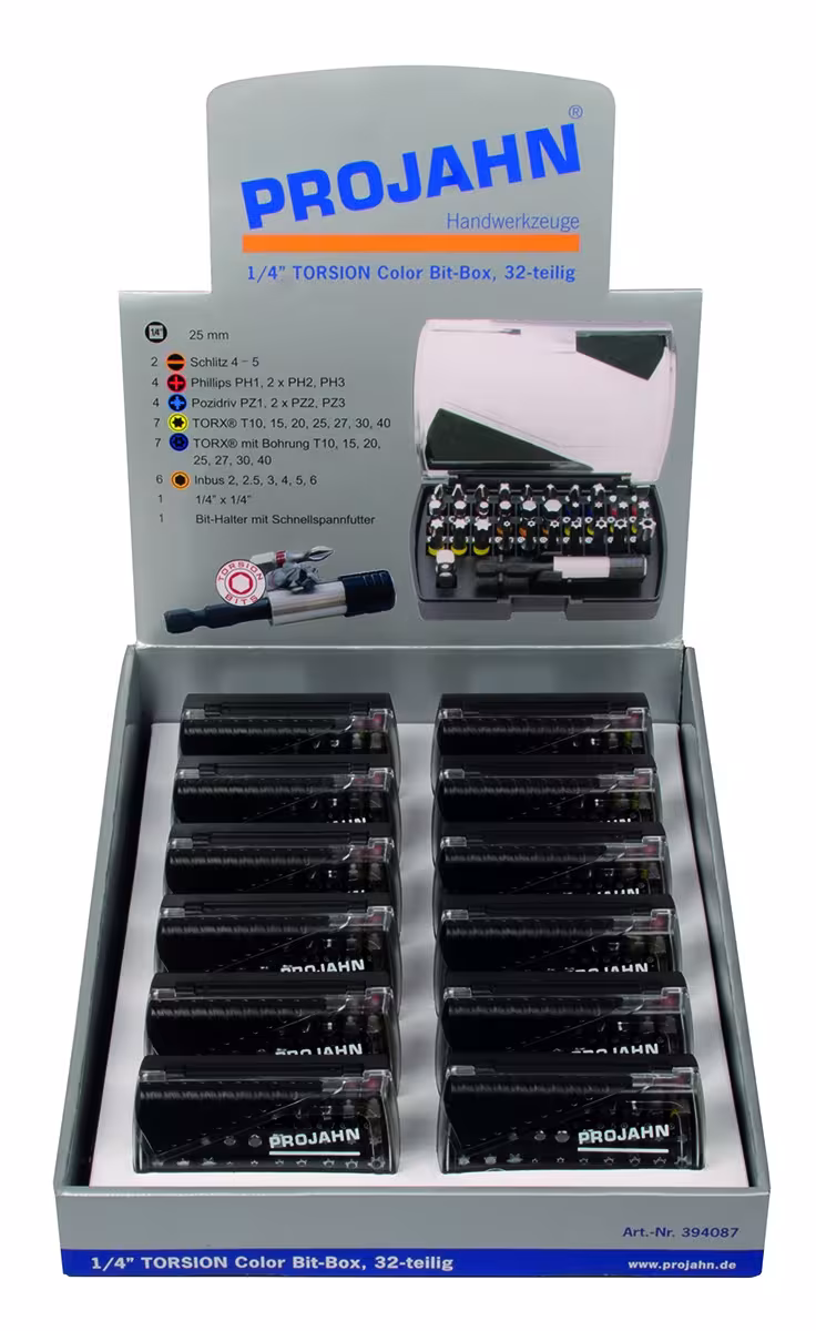 TORSION COLOR Bit-Box 6,3 aus der Kategorie Bits & Bithalter