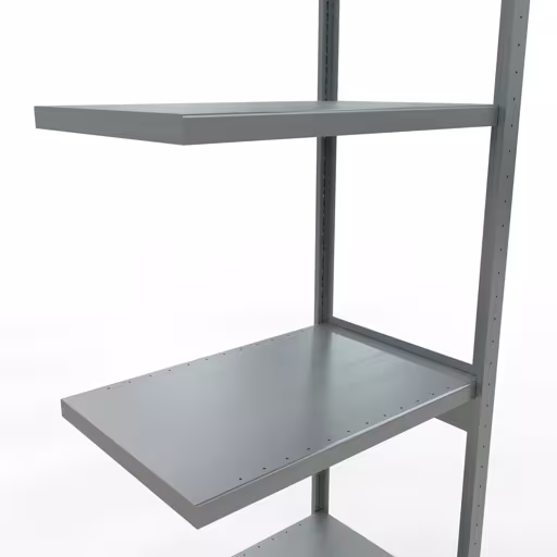 Abbildung Nr 12 des Artikels Anbauregal, Fachbodenregal Stecksystem MULTIplus250, 3000 x 750 x 500 mm (HxBxT), 7 Fachböden, Längenriegel, verzinkt aus der Produktgruppe Stecksystem von der Marke Schulte Lagertechnik