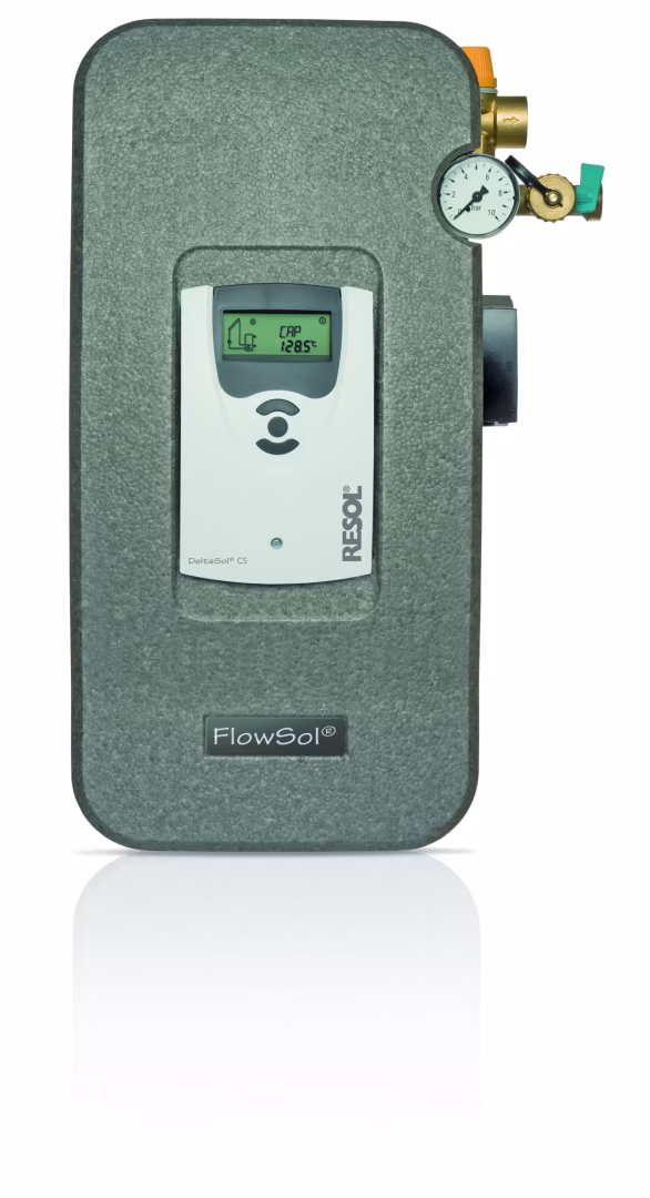 RESOL FlowSol(R) B HE - Zweistrang Solarstation Typ Ausführung: RESOL FlowSol(R) B HE-CS/4 Zweistrang Solarstation aus der Kategorie 2-Strang-Solarstation mit der Artikelnr. 29002820