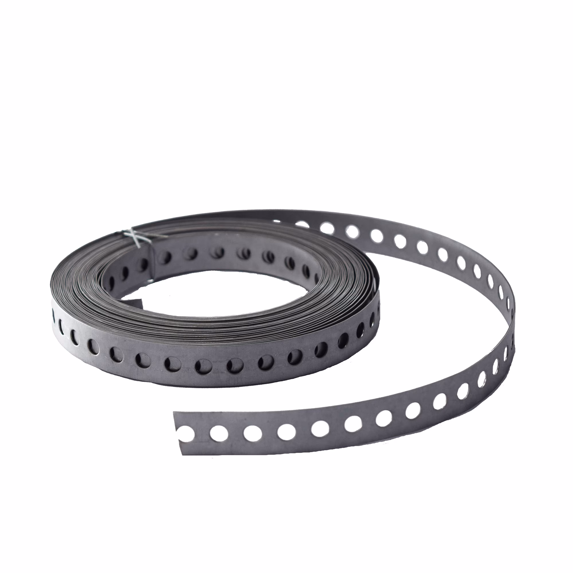 1 Stück - Montagelochband gerade Material 17 x 0,6 mm verzinkt 1 Stück - Montagelochband gerade Material 17 x 0,6 mm verzinkt