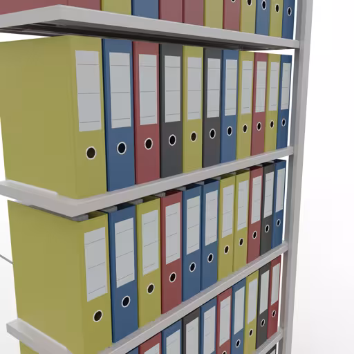 Produktbild Nr 14 des Artikels Anbauregal, Büro-Fachbodenregal Stecksystem MULTIplus85, 2300 x 1000 x 300 mm (HxBxT), 7 Fachböden, Kreuzstrebe, ohne Anschlagleiste, lichtgrau Abbildung Nr 14 des Artikels Anbauregal, Büro-Fachbodenregal Stecksystem MULTIplus85, 2300 x 1000 x 300 mm (HxBxT), 7 Fachböden, Kreuzstrebe, ohne Anschlagleiste, lichtgrau aus der Produktgruppe Büroregale von der Marke Schulte Lagertechnik