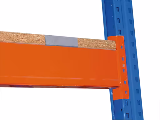 Spanplatten-Ebene für Palettenregal, für Holmtiefe 50 mm, 800 x 3300 x 38 mm (HxBxT), aufgelegt, inkl. Zentrierblechen von der Marke Schulte Lagertechnik Spanplatten-Ebene für Palettenregal, für Holmtiefe 50 mm, 800 x 3300 x 38 mm (HxBxT), aufgelegt, inkl. Zentrierblechen aus der Kategorie Zubehör mit der Artikelnummer 16581