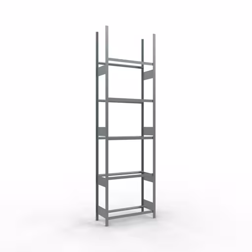 Grundregal, Räder-/Reifenregal, 3500 x 1000 x 400 mm, verzinkt, 5 Lagerebenen á 150 kg Fachlast pro Ebene aus der Kategorie Autoteilelagerung mit der Artikelnummer 20762