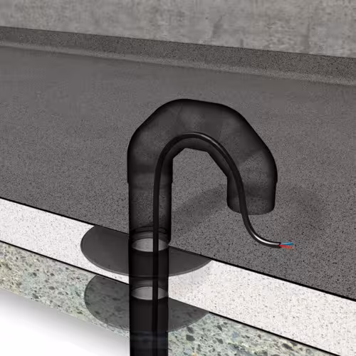 Flavent Dachdurchführungs-Set für Energieleitungen von Klöber aus der Kategorie Flachdach