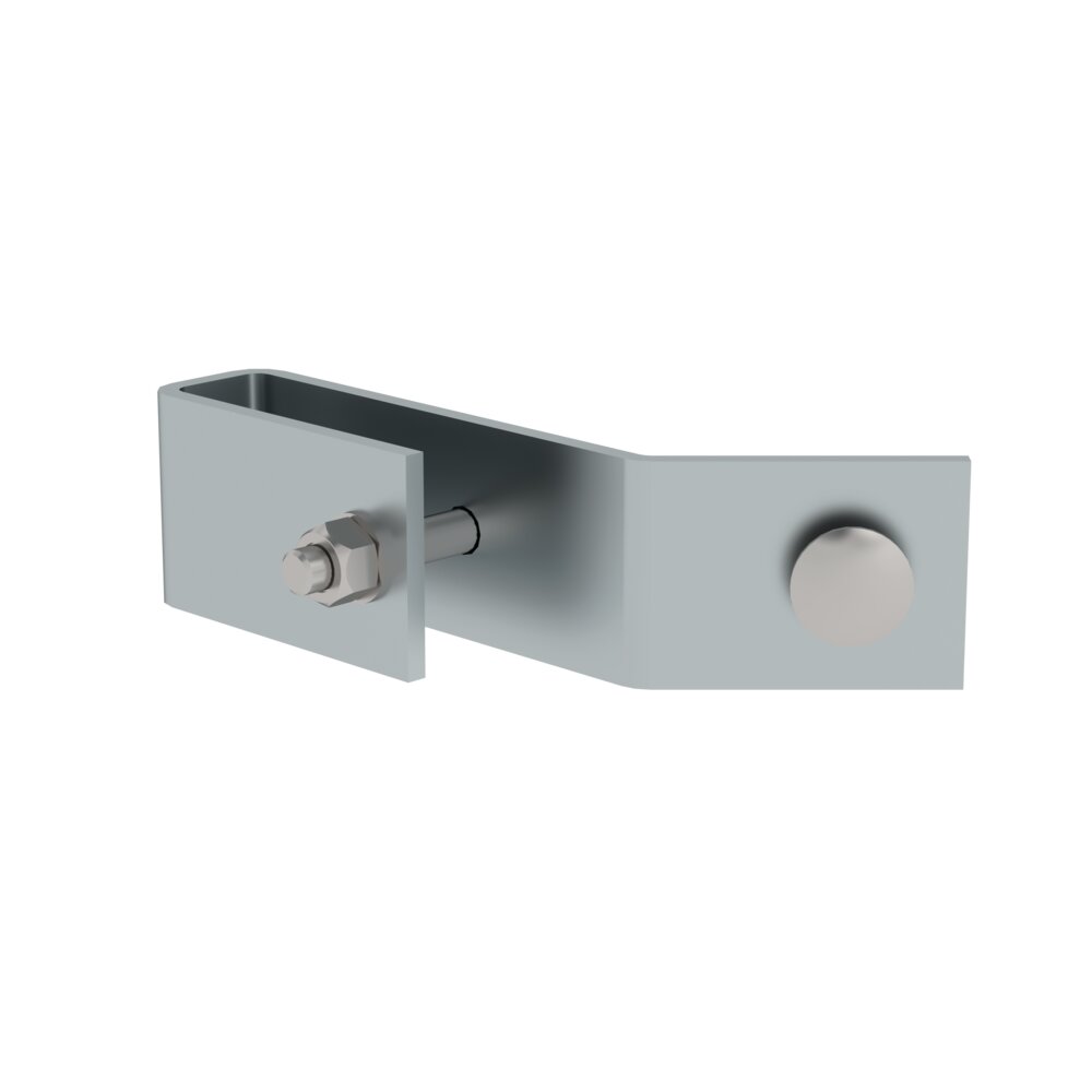 Munk Schienenbefestigung für Leiterholm 50x20 mm Stahl verzinkt von Günzburger Steigtechnik Munk Schienenbefestigung für Leiterholm Stahl verzinkt aus der Kategorie Spezialleitern, Berufsspezifische Produkte mit der Artikelnr. 077545, Griff, Klammer