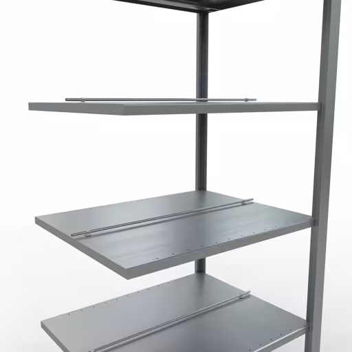 Anbauregal, Büro-Fachbodenregal Stecksystem MULTIplus150, 2000 x 750 x 600 mm (HxBxT), 6 Fachböden, Längenriegel, verzinkt, mit Mittelanschlag aus der Kategorie Stecksystem mit der GTIN 4004514220103 Anbauregal, Büro-Fachbodenregal Stecksystem MULTIplus150, 2000 x 750 x 600 mm (HxBxT), 6 Fachböden, Längenriegel, verzinkt, mit Mittelanschlag von der Marke Schulte Lagertechnik aus der Produktreihe Büroregale