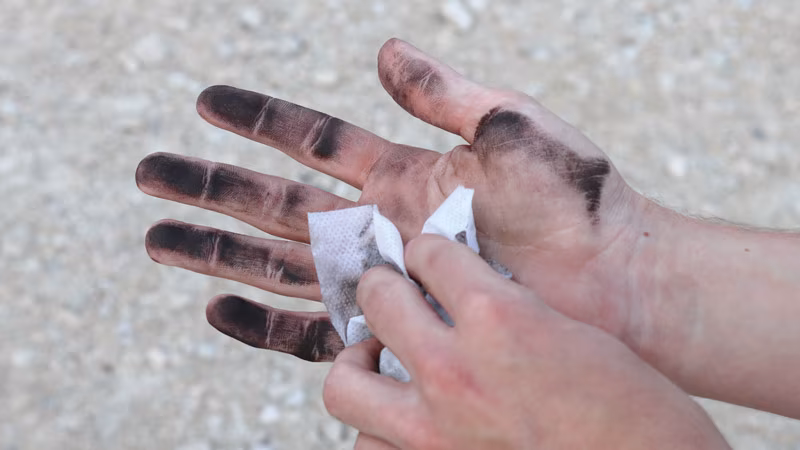 XXL-Nachfüllpack Quickclean Reinigungstuch Körperteil, Finger, Hand, Person