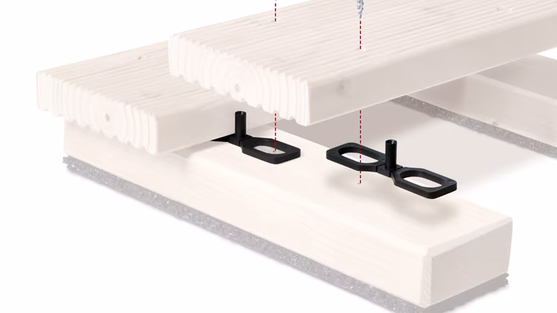 beko TERRASYS Abstandhalter 4 mm Holz