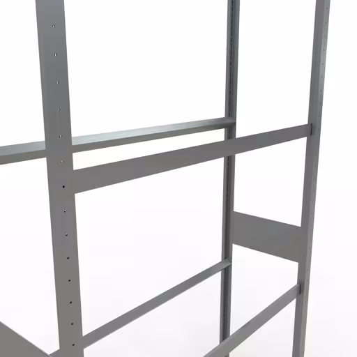 Grundregal, Räder-/Reifenregal, 2750 x 1200 x 400 mm (HxBxT), verzinkt, 4 Lagerebenen á 150 kg Fachlast pro Ebene von Schulte Lagertechnik aus der Kategorie Fachbodenregale