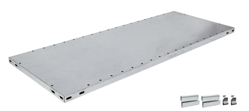 Zusatz-Fachboden B, 1000 x 500, verzinkt, inkl. 2 Aufhängekonsolen + 2 Fachbodenträger von der Marke Schulte Lagertechnik Zusatz-Fachboden B, 1000 x 500, verzinkt, inkl. 2 Aufhängekonsolen + 2 Fachbodenträger aus der Kategorie Eckregale mit der Artikelnummer 17250-B-ECK
