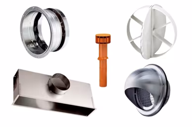 Montagematerial zentrale Lüftungsanlagen Montagematerial zentrale Lüftungsanlagen