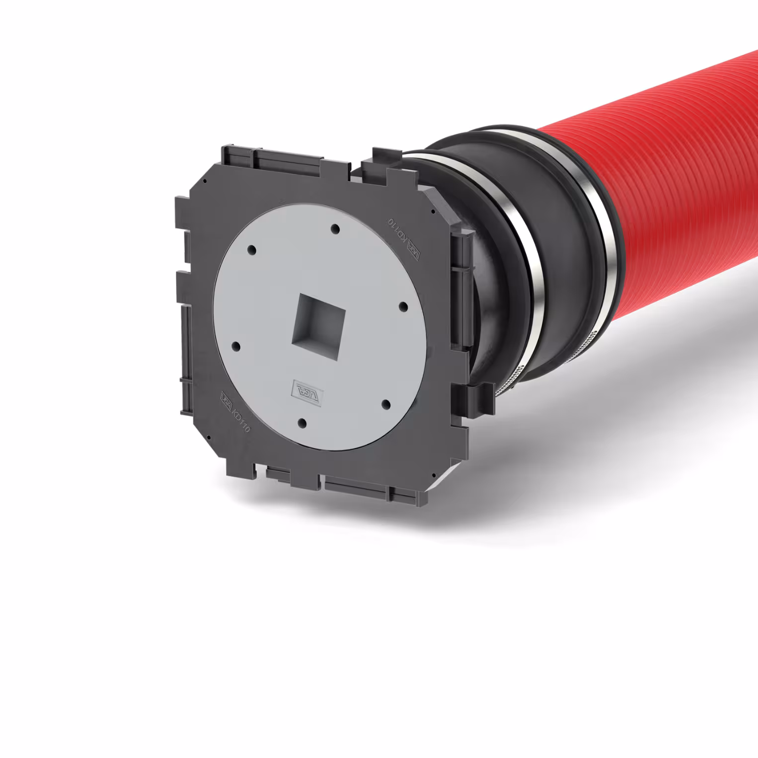 Kabel Schutz System KSS110 mit Beidseitigem Anschluss UGA von UGA System-Technik Kabel Schutz System KSS110 mit Beidseitigem Anschluss UGA aus der Kategorie Kabelschutz