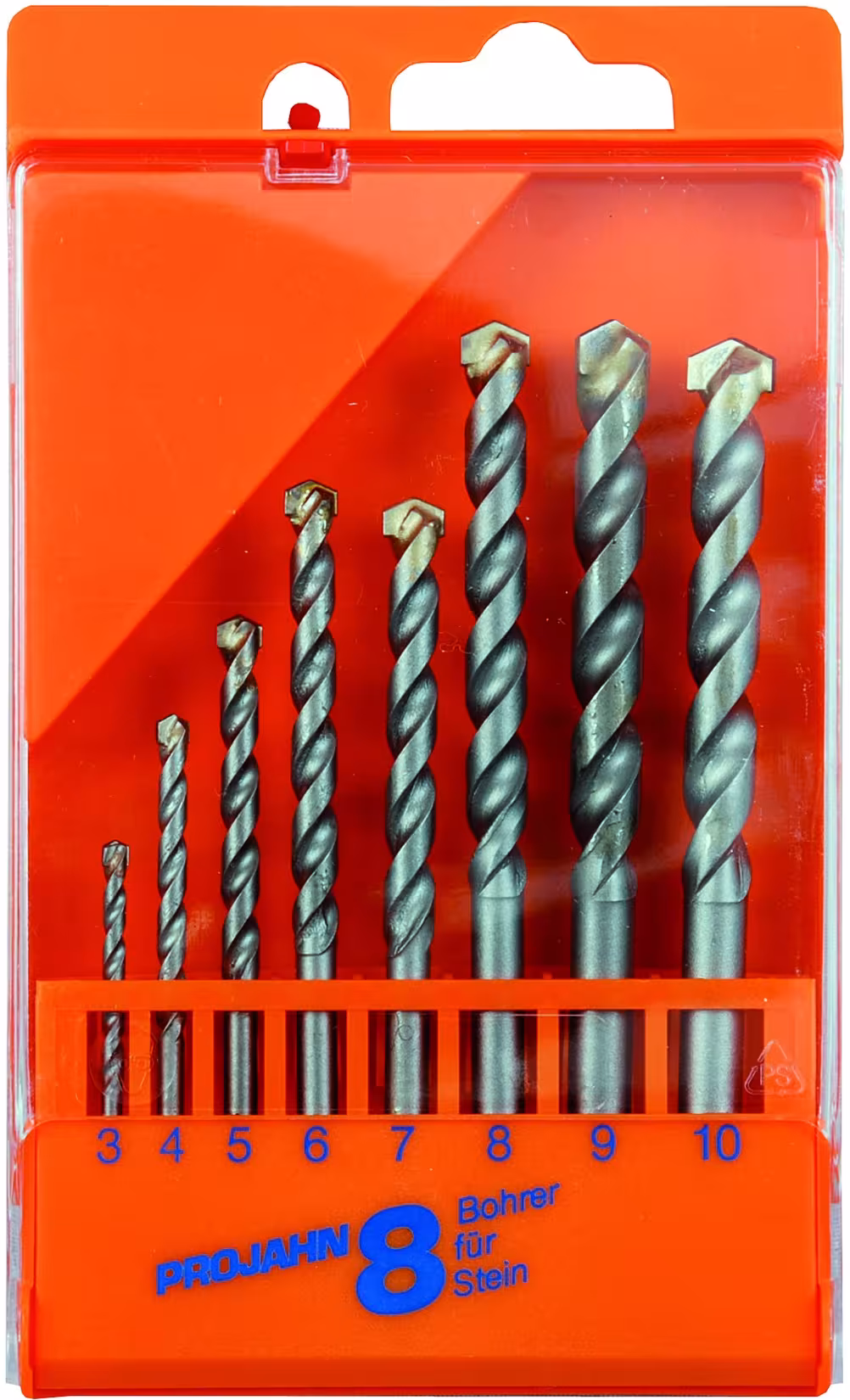 Steinbohrer ECO Kassette 8tlg 3-10 mm aus der Kategorie Bohrer mit der Artikelnummer 67045