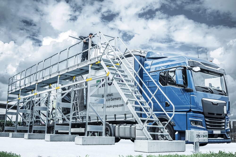 Milieubild 2179036 Munk Enteisungsanlage stationär Modul 4 Treppe 45°