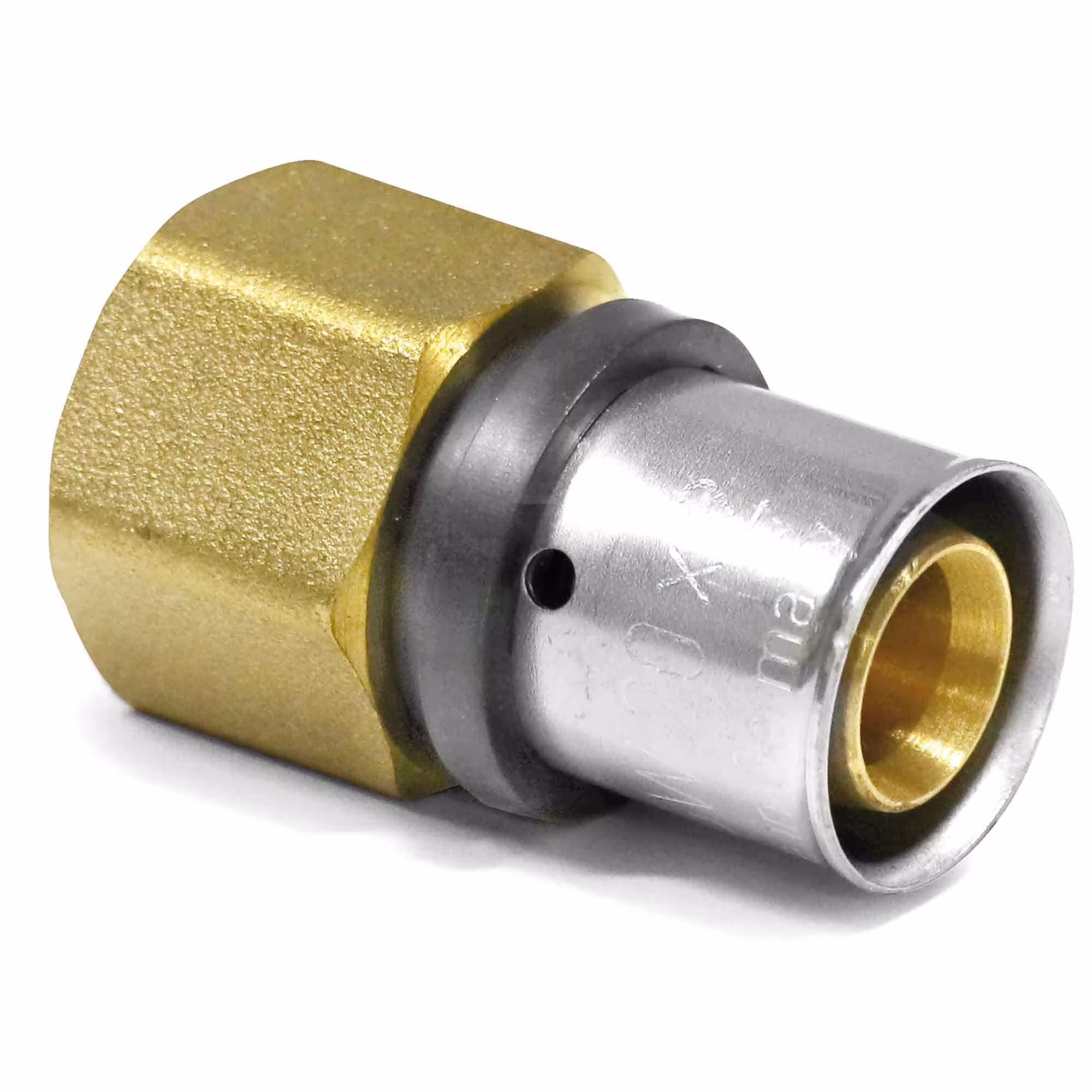 Press-Übergang mit Innengewinde von Pipetec Press-Übergang mit Innengewinde aus der Kategorie Pressfittings