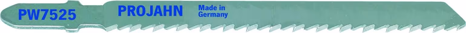 Stichsägeblatt PW7525 75x2,5mm VE5 von der Marke PROJAHN Stichsägeblätter Holz/Kunststoff PW7525 Typ Variante: Stichsägeblatt PW7525 75x2,5mm VE5 aus der Kategorie Stichsägeblatt mit der Artikelnr. 63122