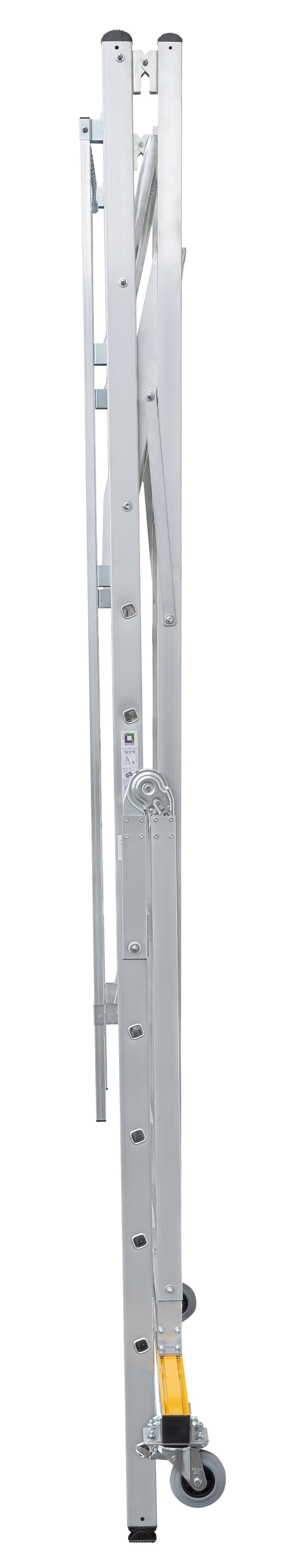 Milieubild 3815523 Munk Plattformleiter klappbar und fahrbar 12 Stufen