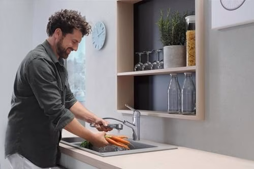 Hansgrohe Spültischmischer 150 Ausziehauslauf M427-H150 chrom