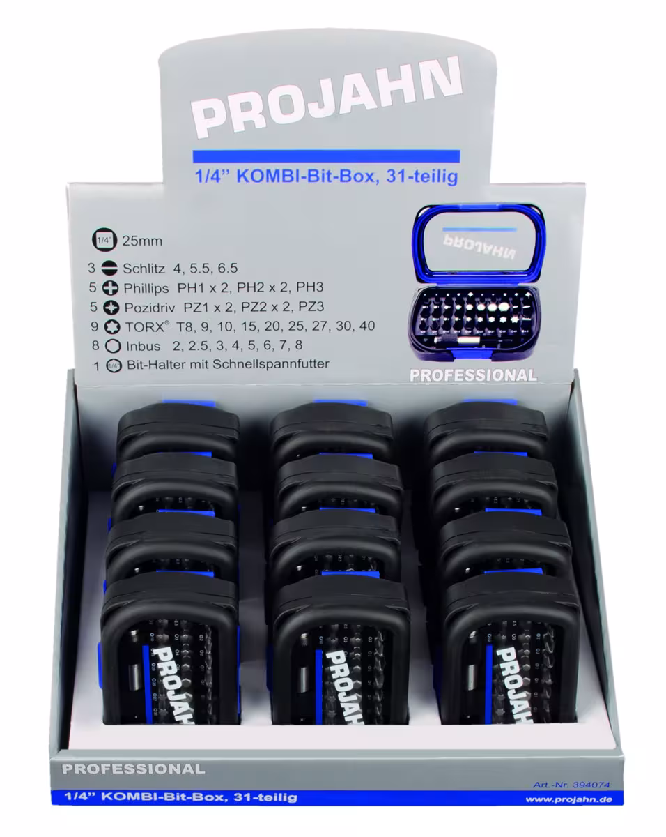 Zusatzbild des Artikel Verkaufsdisplay 12 x Bit Box 31tlg 394075 Zusatzbild des Artikel Verkaufsdisplay 12 x Bit Box 31tlg 394075 aus der Kategorie Bits & Bithalter