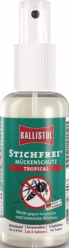 Mückenschutz Stichfrei Tropical 100ml Pumpflasche BALLISTOL aus der Kategorie Tierabwehr - Repellent mit der Teilenummer 4000354494