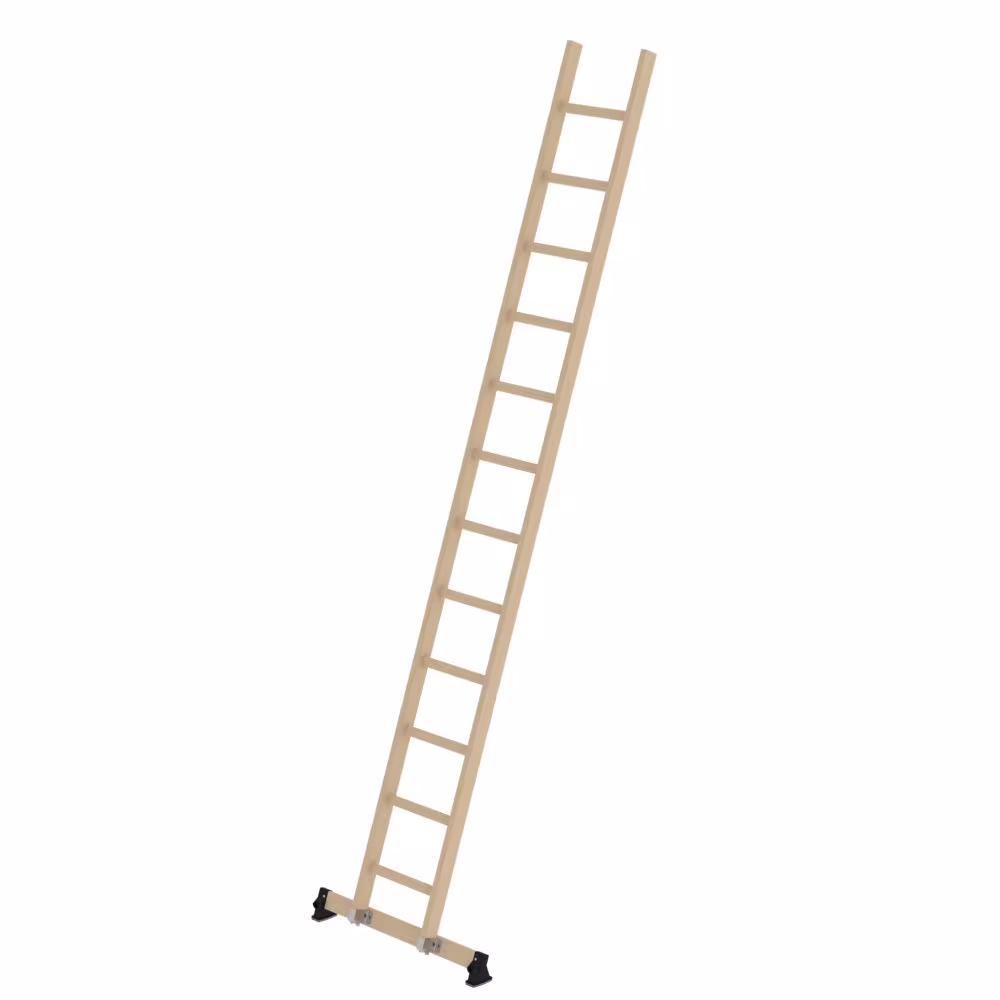 Entdecken Sie Sprossen-Anlegeleiter Holz nivello®-Traverse aus der Kategorie Anlegeleitern mit der Artikelnr. 33117 im qpool24 Online Shop