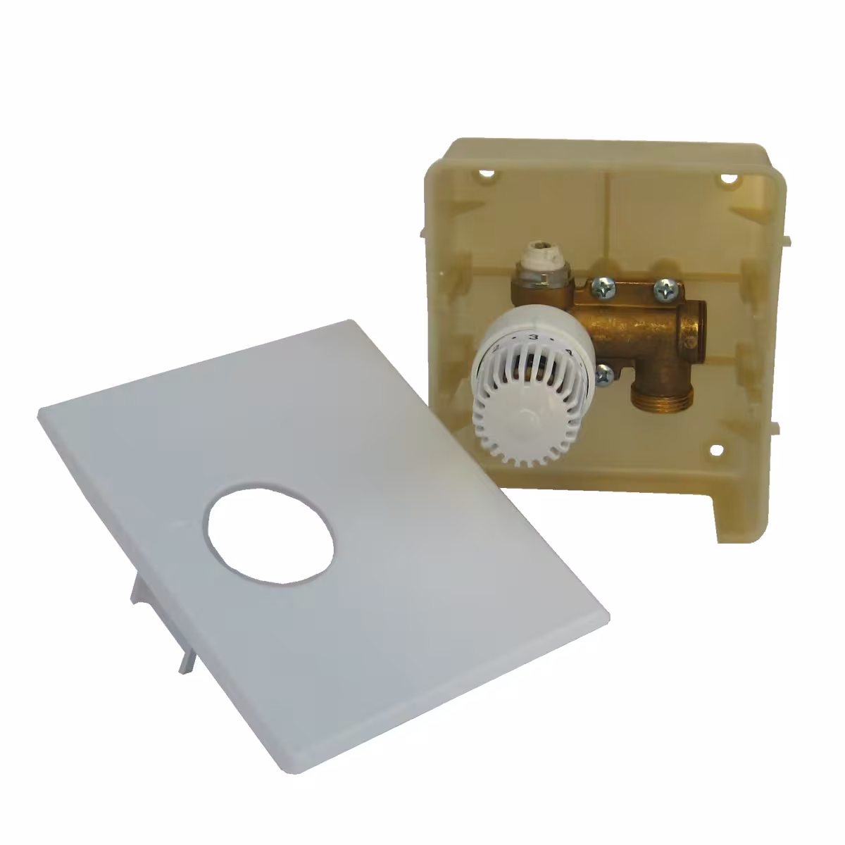 HoWaTech Duo Warmwasser Fußbodenheizung | Set mit Doppelrohr Heizmatte und Regelbox RTL Heizfläche 2.5m² von HoWaTech mit der Artikelnr. 103031