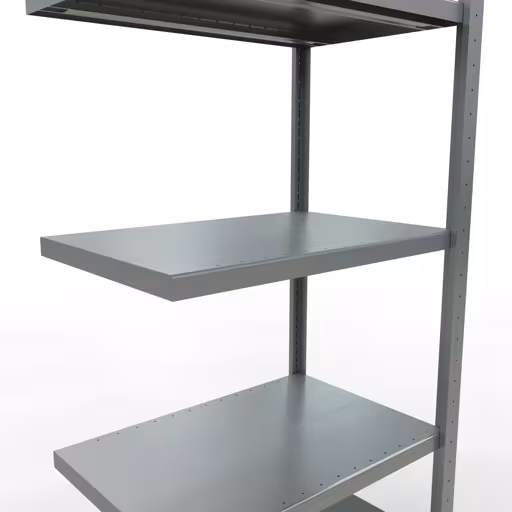 Abbildung Nr 10 des Artikels Anbauregal, Fachbodenregal Stecksystem MULTIplus250, 2000 x 750 x 500 mm (HxBxT), 5 Fachböden, Längenriegel, verzinkt aus der Produktgruppe Stecksystem von der Marke Schulte Lagertechnik