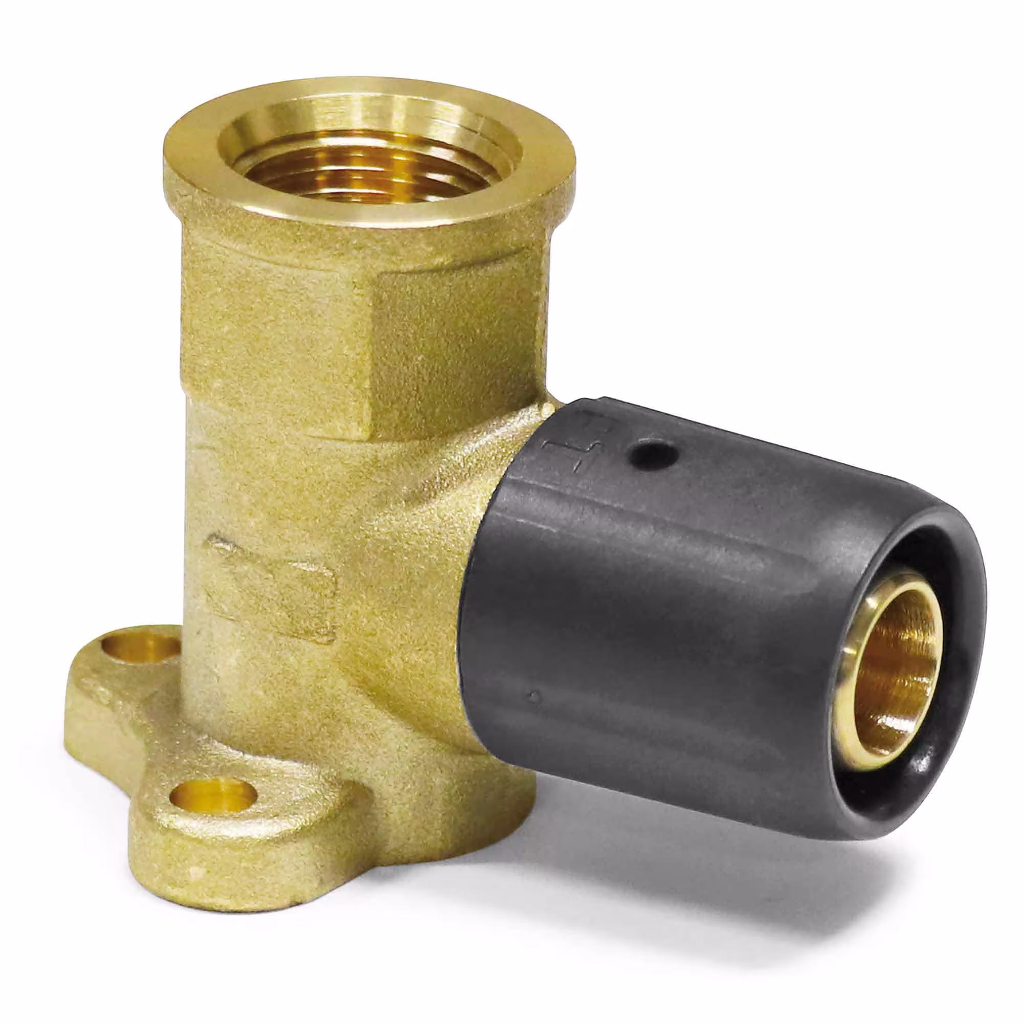 Steck-Wandwinkel Typ Größe: 16x2 - 1/2 Zoll Innengewinde - 52 mm aus der Kategorie Steckfittings mit der Artikelnr. SPWWM1604