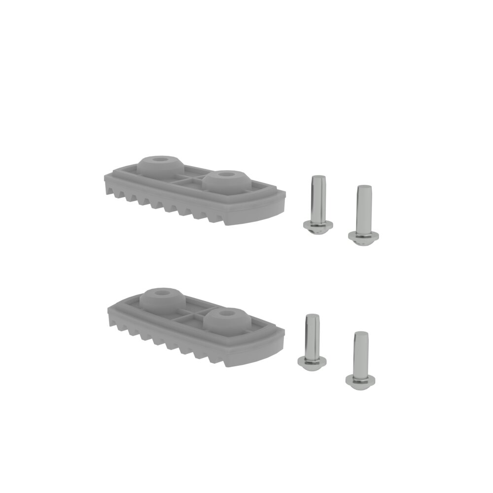 Munk nivello®-Fußplatte für glatte Untergründe für Holmhöhe 58/73 mm von Günzburger Steigtechnik Munk nivello®-Fußplatte für glatte Untergründe aus der Kategorie Steigtechnik Zubehör & Ersatzteile mit der Artikelnr. 019211