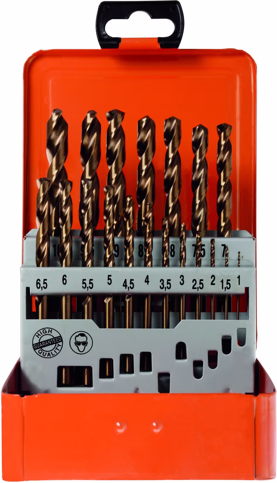 Bohrerkassette HSS-Co 19tlg 1-10/0,5 mm ECO aus der Kategorie Bohrer mit der Artikelnummer 60381