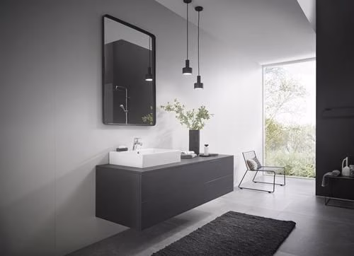 Detailbild 4032156 Hansgrohe Einhebel-Waschtischmischer FOCUS 70 Nennweite 15 mit Zugstangen-Ablaufgarnitur 1 1/4 Zoll chrom